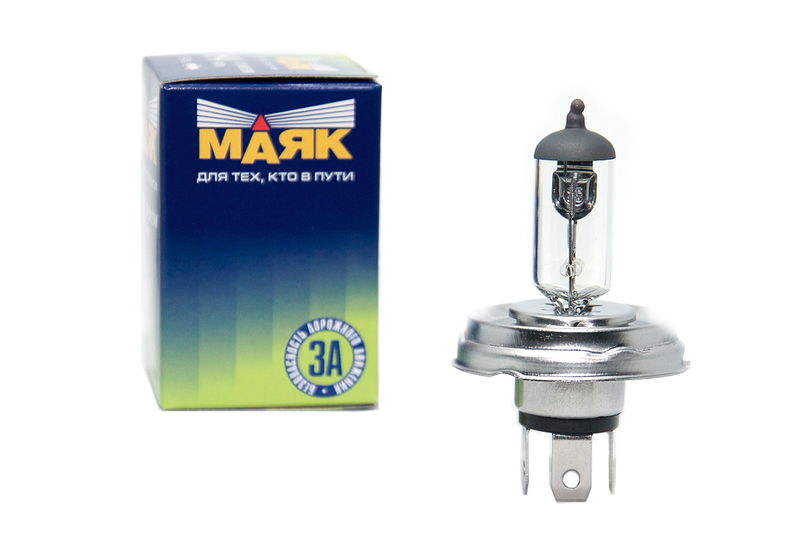 Лампа галоген H4 24V 75/70W P45t (МАЯК)